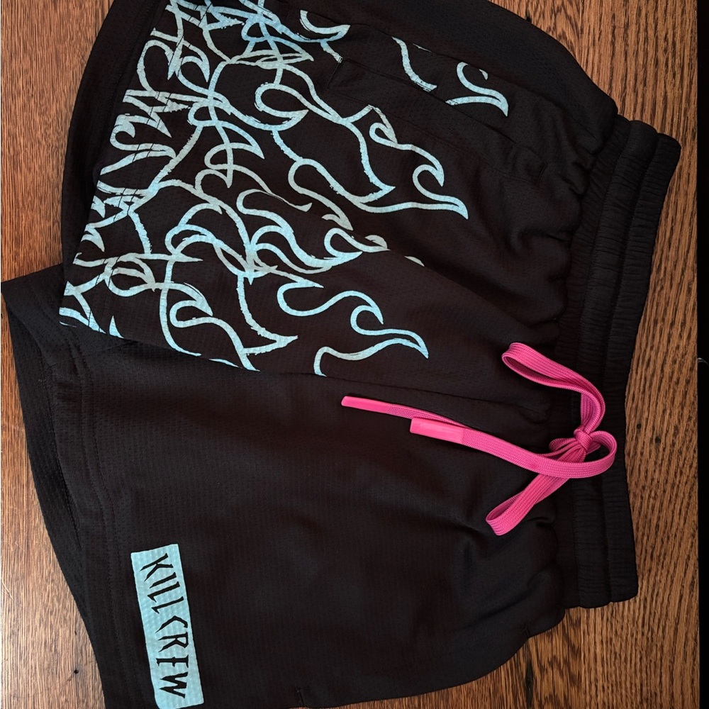 Kill Crew Black Athletic Shorts